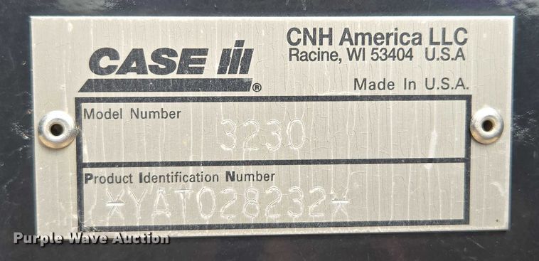 image for item EF1797 2011 Case-IH Patriot 3230 sprayer