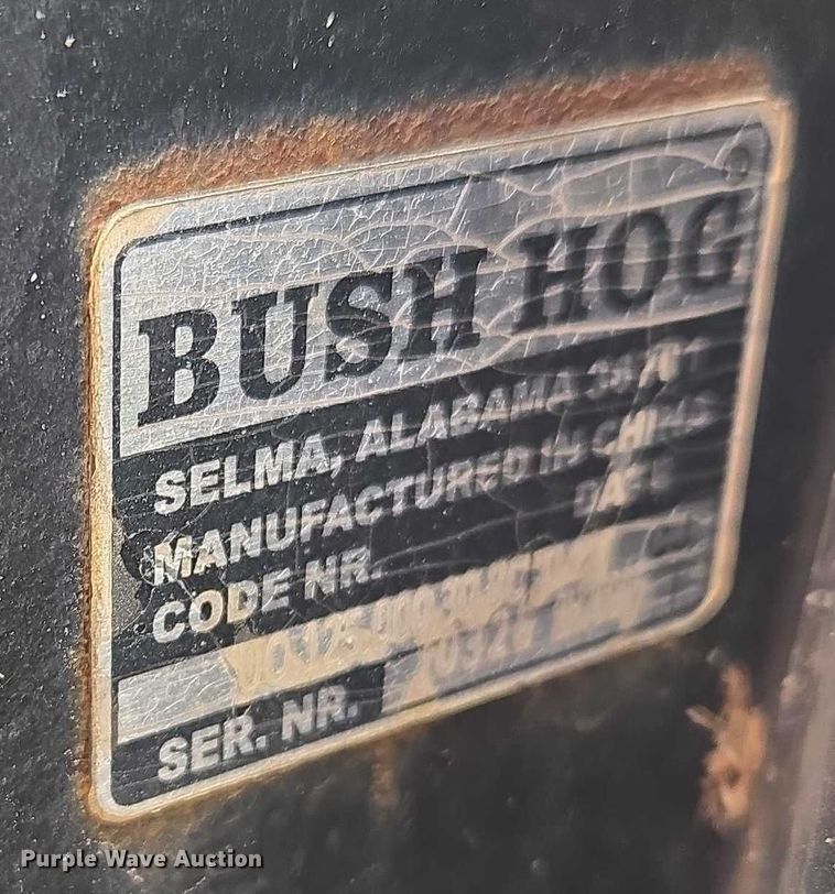 image for item EF1813 Bush Hog 12715 Legend Batwing rotary mower