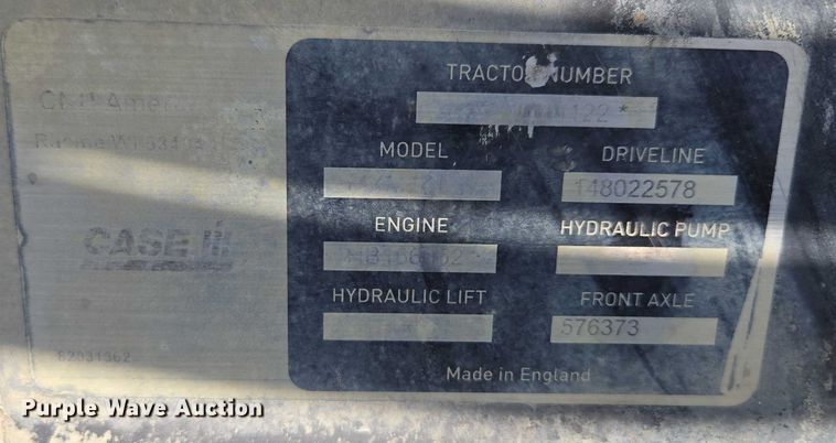 image for item EF1820 2006 Case IH MXM140 Pro MFWD tractor