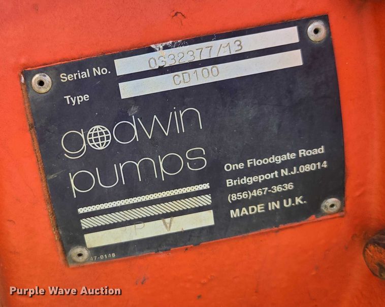 image for item EF1826 Godwin CD100 pump