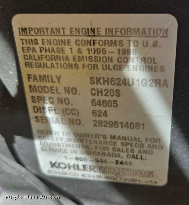 image for item EF1828 Vermeer TS44A tree spade