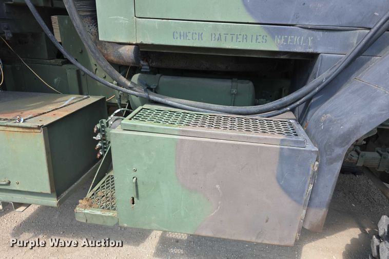 image for item EF3630 1990 BMY 5 Ton M923A2  flatbed truck