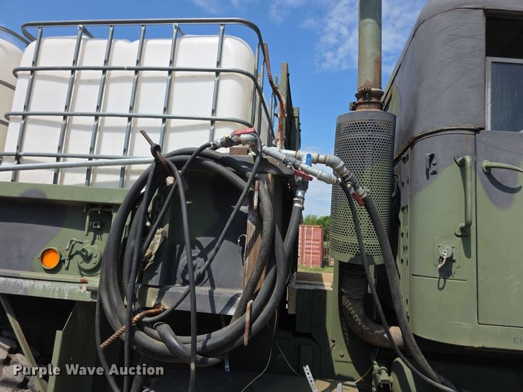 image for item EF3630 1990 BMY 5 Ton M923A2  flatbed truck