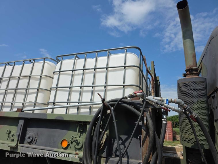 image for item EF3630 1990 BMY 5 Ton M923A2  flatbed truck