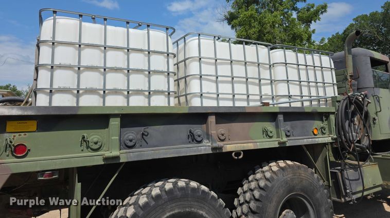 image for item EF3630 1990 BMY 5 Ton M923A2  flatbed truck