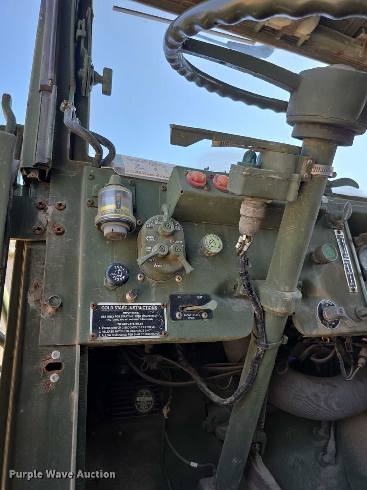 image for item EF3630 1990 BMY 5 Ton M923A2  flatbed truck