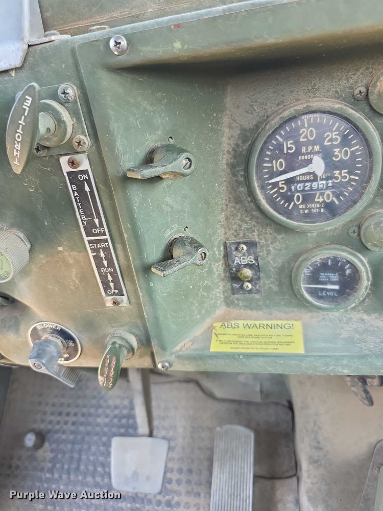 image for item EF3630 1990 BMY 5 Ton M923A2  flatbed truck