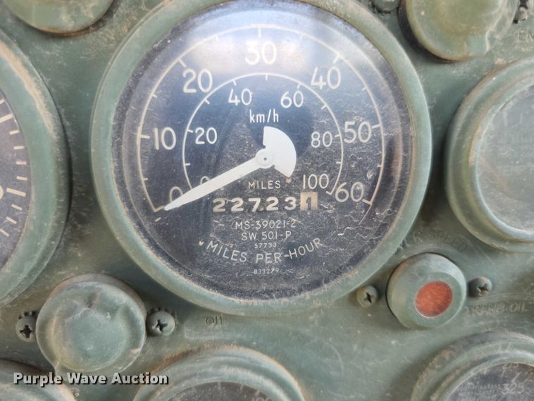 image for item EF3630 1990 BMY 5 Ton M923A2  flatbed truck