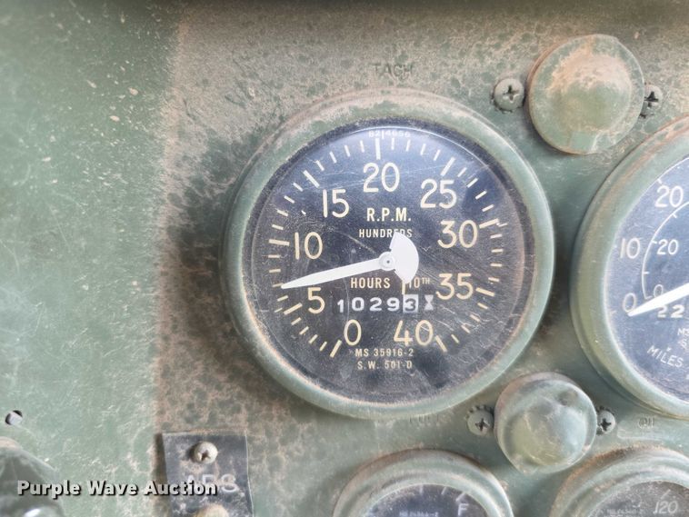 image for item EF3630 1990 BMY 5 Ton M923A2  flatbed truck