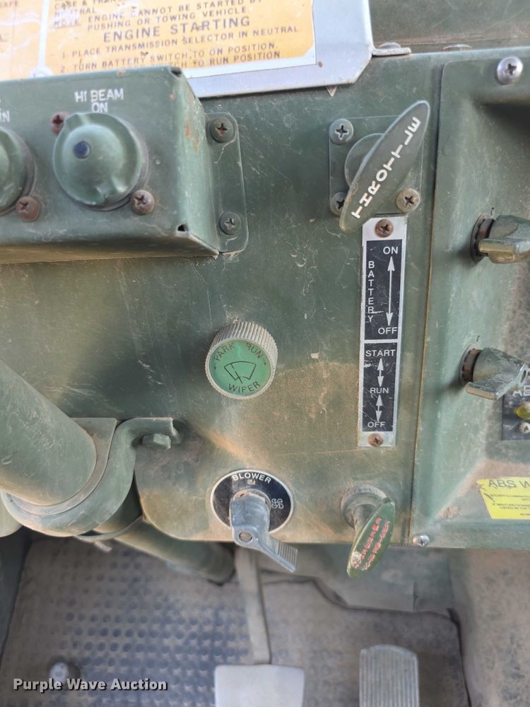 image for item EF3630 1990 BMY 5 Ton M923A2  flatbed truck