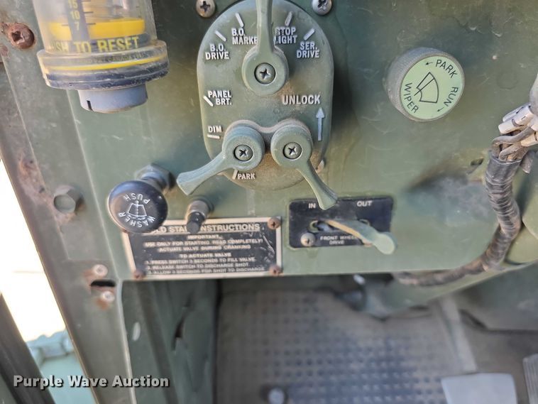 image for item EF3630 1990 BMY 5 Ton M923A2  flatbed truck