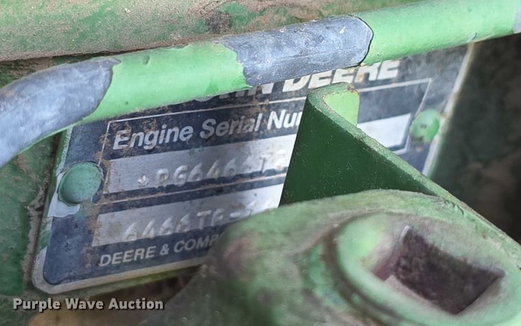 image for item EF3695 1985 John Deere 4450 tractor