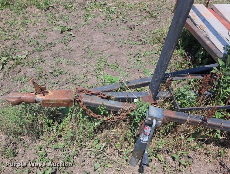 image for item EK5449 Shop built tilt deck utility trailer