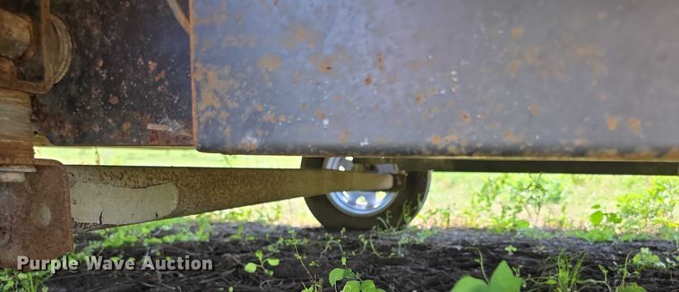 image for item EK5449 Shop built tilt deck utility trailer