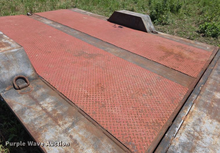 image for item EK5449 Shop built tilt deck utility trailer