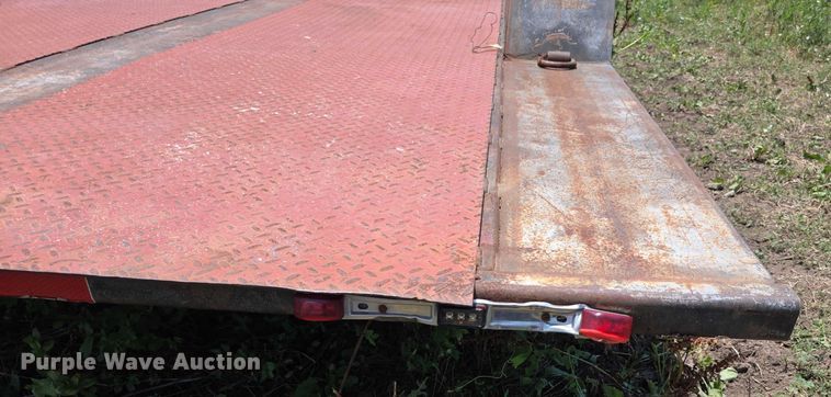 image for item EK5449 Shop built tilt deck utility trailer