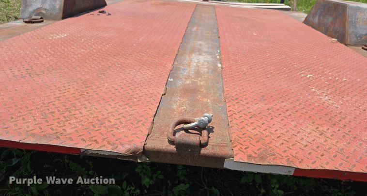 image for item EK5449 Shop built tilt deck utility trailer