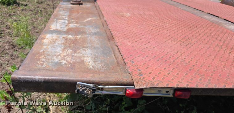 image for item EK5449 Shop built tilt deck utility trailer