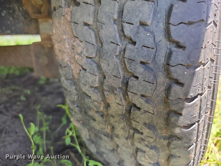 image for item EK5449 Shop built tilt deck utility trailer