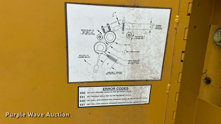 image for item EK8376 Vermeer 605XL round baler