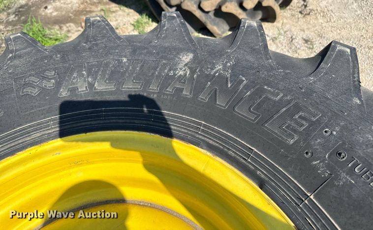 image for item EM2131 (2) 23.1-26 Alliance Premium 347 tires and wheels