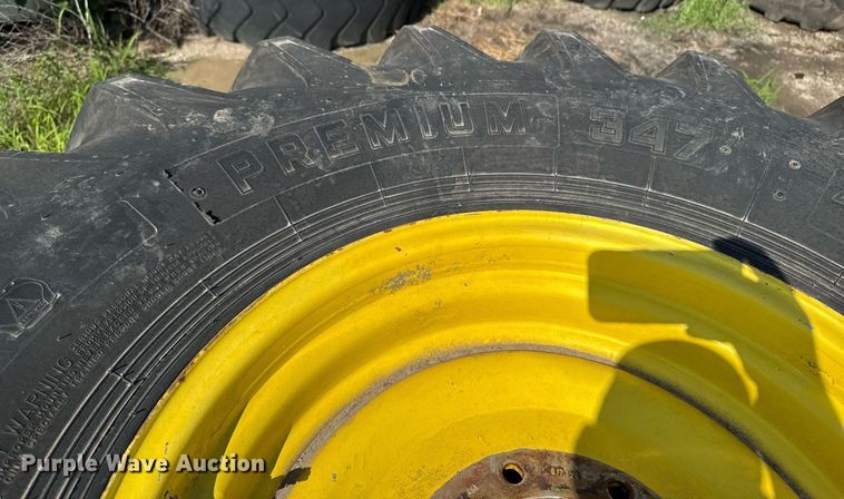 image for item EM2131 (2) 23.1-26 Alliance Premium 347 tires and wheels