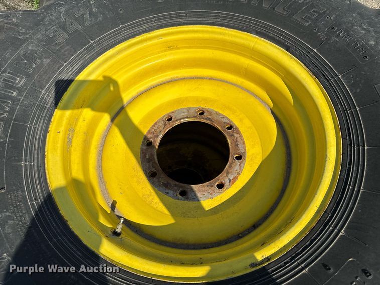 image for item EM2131 (2) 23.1-26 Alliance Premium 347 tires and wheels