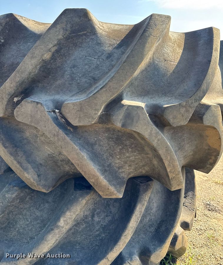 image for item EM2132 (2) Firestone Champion 28L-26 tires and wheels