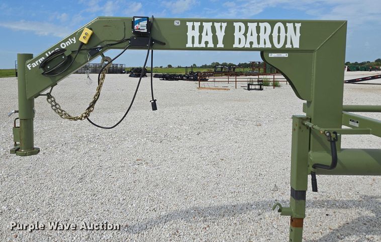 image for item EN2068 RBW HB42 hay bale trailer