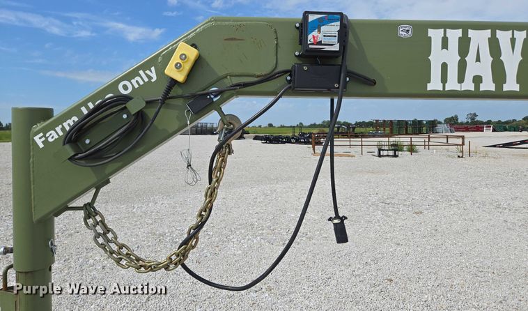 image for item EN2068 RBW HB42 hay bale trailer