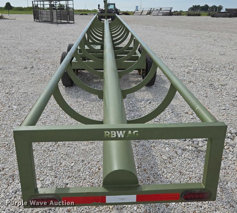 image for item EN2068 RBW HB42 hay bale trailer