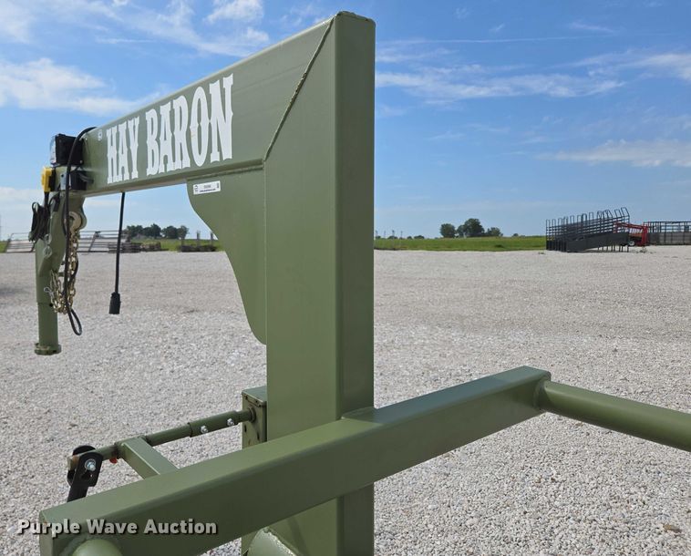 image for item EN2068 RBW HB42 hay bale trailer