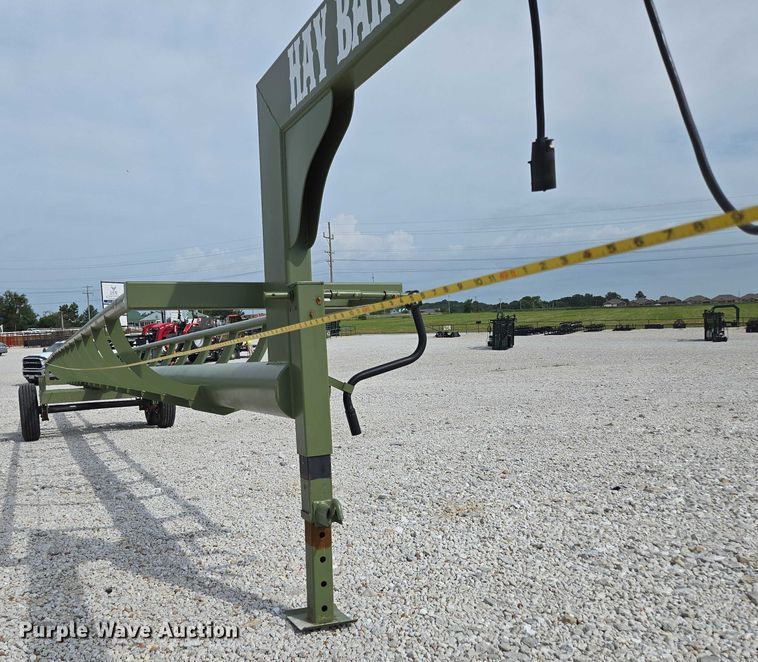 image for item EN2068 RBW HB42 hay bale trailer