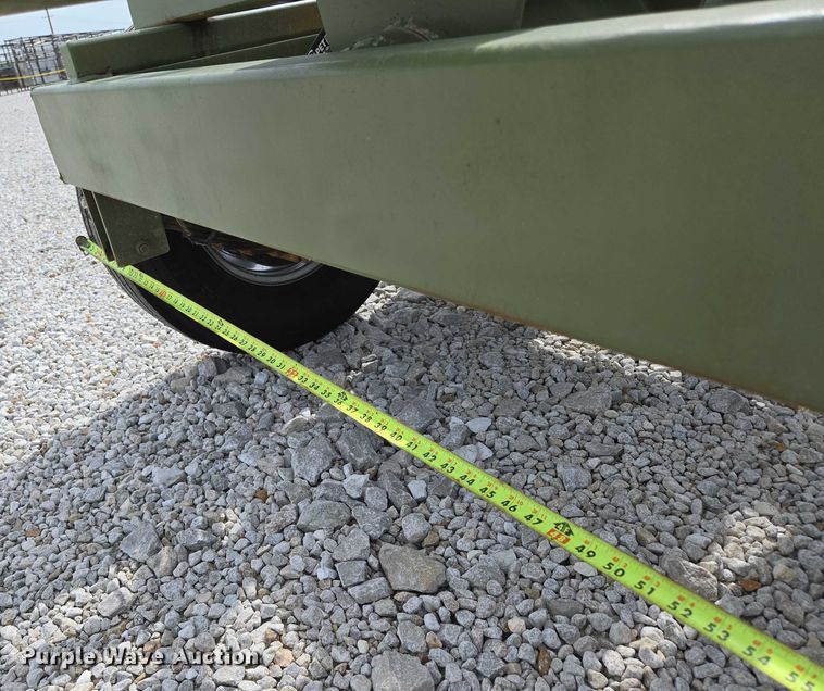 image for item EN2068 RBW HB42 hay bale trailer