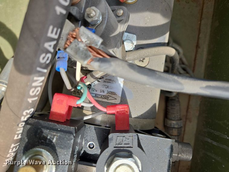 image for item EN2068 RBW HB42 hay bale trailer