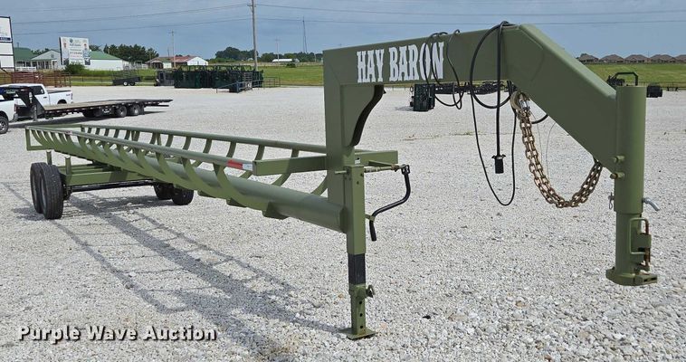 image for item EN2069 RBW HB40 hay bale trailer