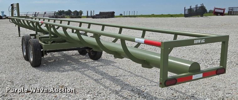 image for item EN2069 RBW HB40 hay bale trailer