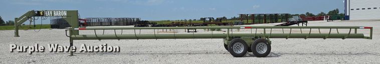 image for item EN2069 RBW HB40 hay bale trailer