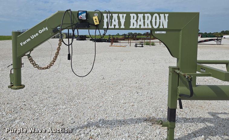 image for item EN2069 RBW HB40 hay bale trailer