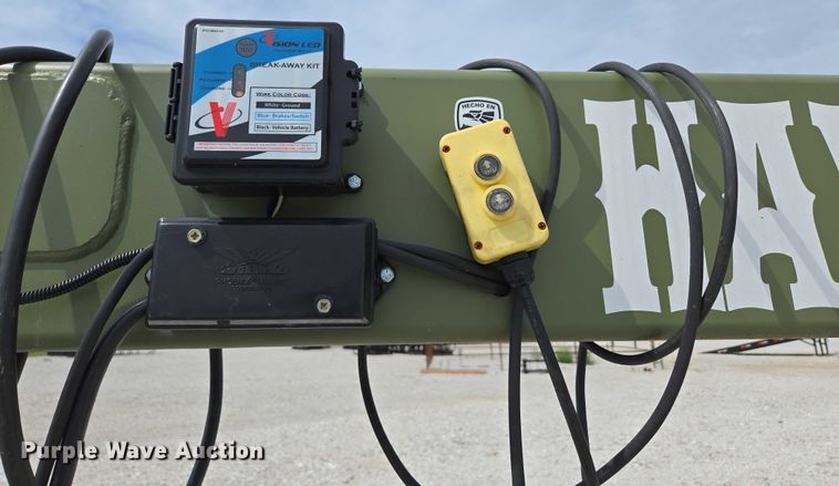 image for item EN2069 RBW HB40 hay bale trailer