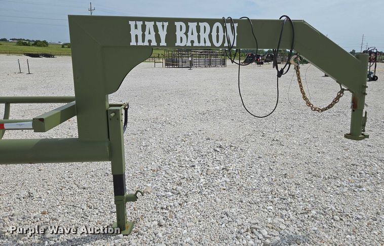 image for item EN2069 RBW HB40 hay bale trailer