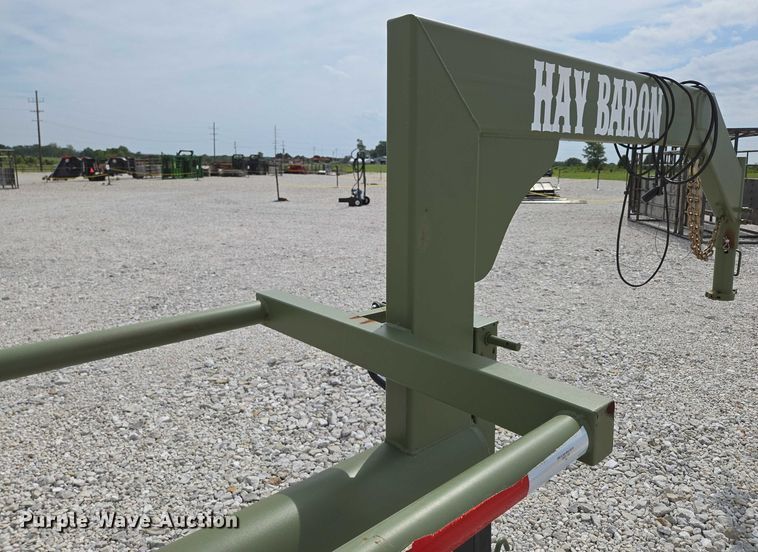 image for item EN2069 RBW HB40 hay bale trailer