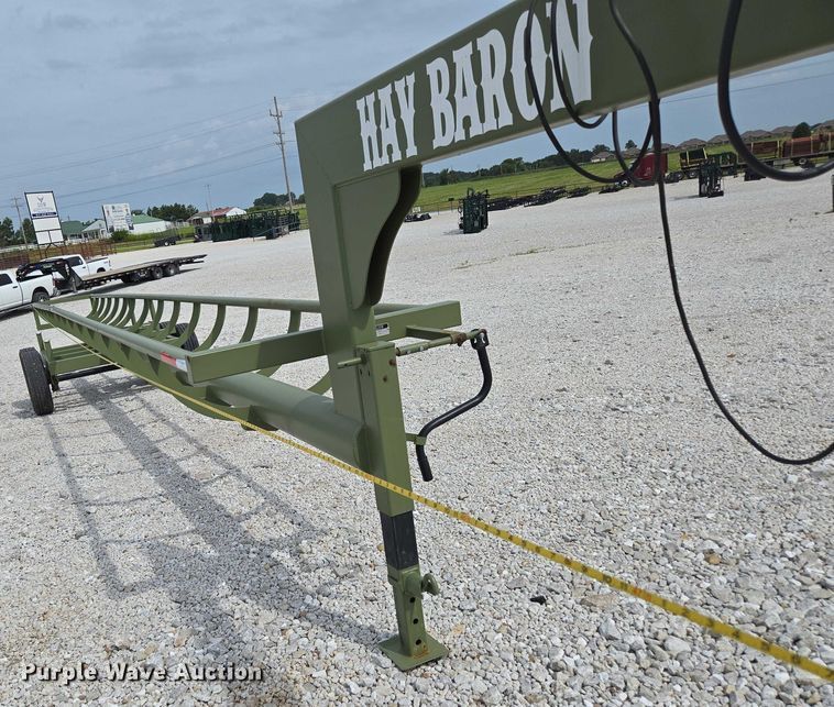 image for item EN2069 RBW HB40 hay bale trailer