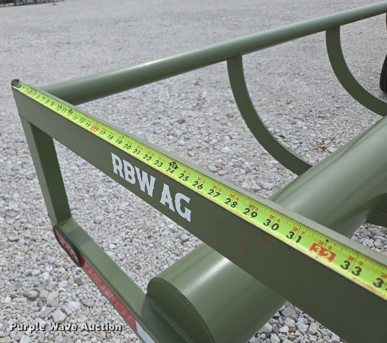 image for item EN2069 RBW HB40 hay bale trailer