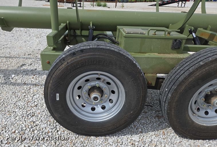 image for item EN2069 RBW HB40 hay bale trailer