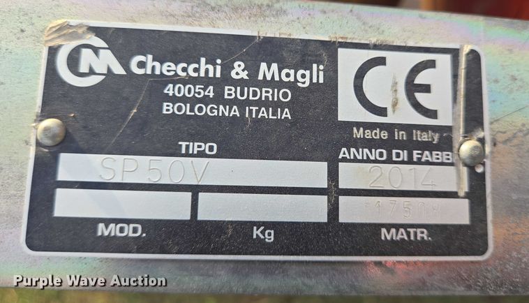 image for item EQ4080 2014 Checchi & Magli SP50V potato digger