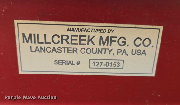 image for item EQ4081 Milcreek manure spreader