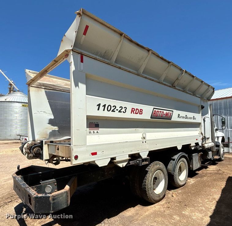 image for item EQ4590 2020 International HV607 feed delivery truck
