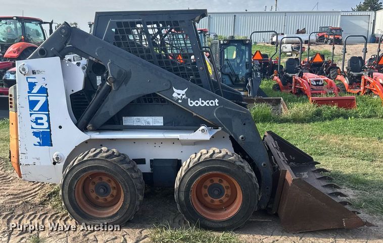 MINI CARGADOR SOBRE RUEDAS 1995 BOBCAT 773