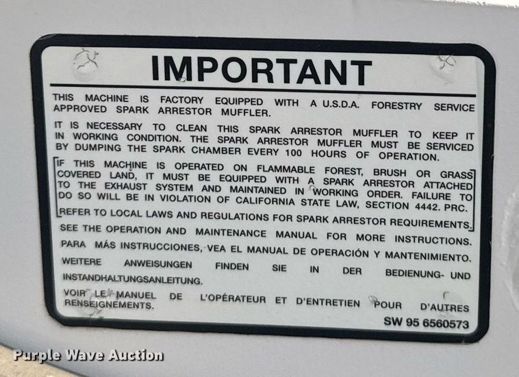 image for item ER2137 1995 Bobcat 773 skid steer loader